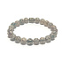 Achát tibetský pruhovaný náramek elastický přírodní kámen, kulička 8 mm / 16 - 17 cm