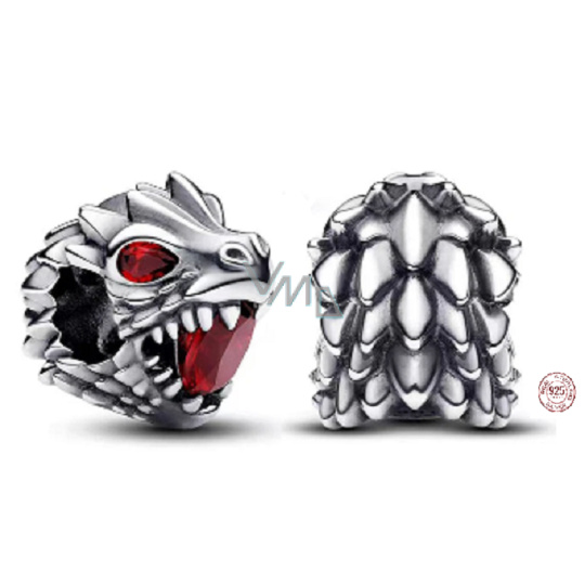 Charm Sterlingové stříbro 925 Hra o trůny Dračí kouzlo, korálek na náramek, film