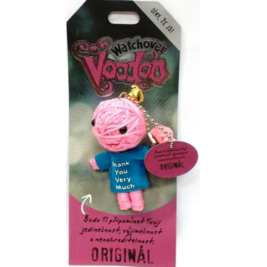 Albi Voodoo přívěšek Originál 8 x 4 cm Albi Voodoo přívěšek Originál 8 x 4 cm