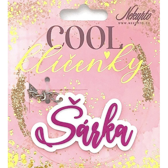 Nekupto Cool jmenná klíčenka Šárka 1 kus