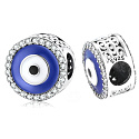 Charm Řecké modré oko, ochranný amulet, korálek na náramek symbol