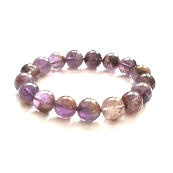 Auralit 23 náramek elastický přírodní kámen, kulička 12 mm / 21 - 22 cm, patří k nejmocnějším kamenům na planetě