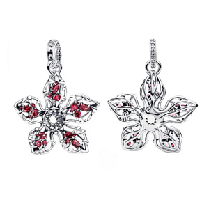 Charm Stranger Things Demogorgon květina, přívěsek na náramek film