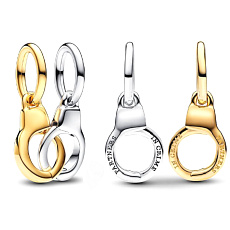 Charm Otevíratelná a rozdělitelná pouta, přívěsek na náramek přátelství Charm Otevíratelná a rozdělitelná pouta, přívěsek na náramek přátelství