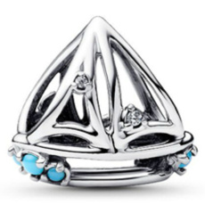 Charm Plachetnice, korálek na náramek cestování