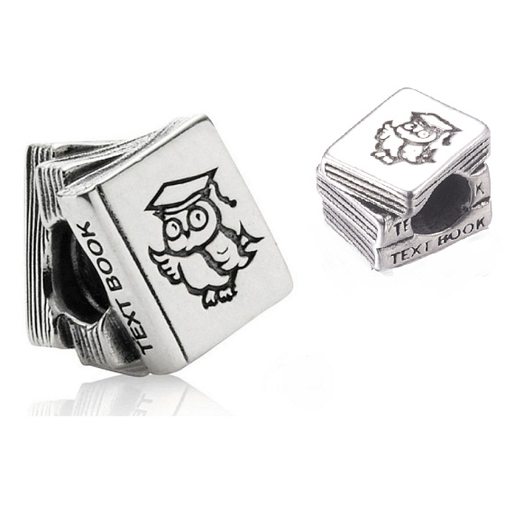 Charm Graduation - Maturita Text Book, Absolvent korálek na náramek, gradace