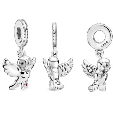 Charm Harry Potter - Sova Hedvika, přívěsek na náramek, film