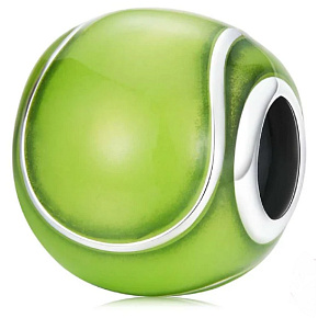 Charm Tenisový míček, korálek na náramek sport