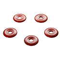 Jaspis červený Donut přírodní kámen 30 mm, kámen úplné péče