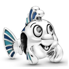 Charm Disney Malá mořská víla - Šupinka, Flounder rybička, korálek na náramek, film