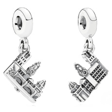 Charm Praha Karlův most, přívěsek na náramek cestování