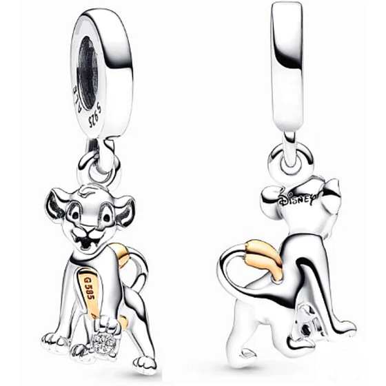 Charm Disney 100. výročí, Lví král - Simba, přívěsek na náramek, film