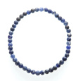 Sodalit náramek elastický přírodní kámen, kulička 4 mm / 19 cm, kámen komunikace
