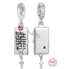 Charm Sterlingové stříbro 925 Doktor stetoskop, kříž, přívěsek na náramek zaměstnání