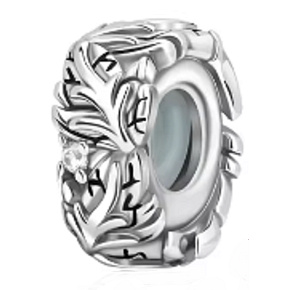 Charm Lístečky, korálek na náramek příroda