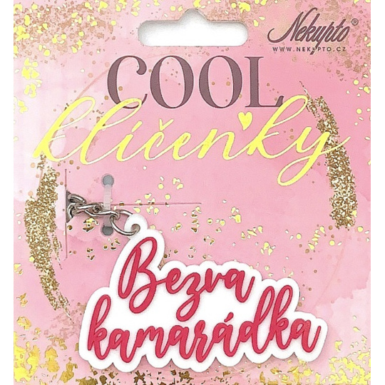 Nekupto Cool jmenná klíčenka Bezva kamarádka 1 kus