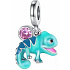 Charm Chameleon, se zirkonem 2v1, mění barvu na teplo přívěsek na náramek zvíře