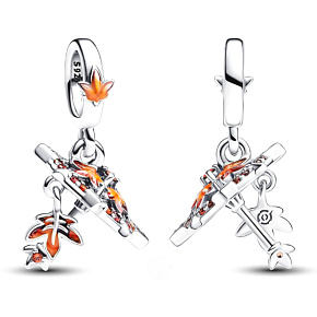 Charm King of Glory Gongsunli deštník s javorovým listem, přívěsek na náramek hra