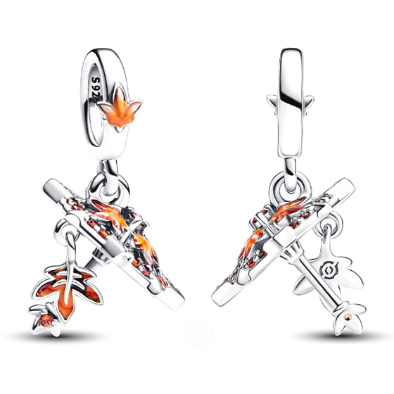 visací přívěsek King of Glory Gongsunli deštník s javorovým listem ze stříbra 925