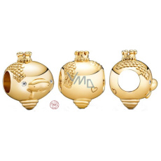 Charm Sterlingové stříbro 925 Had je šesté zvíře ve 12letém cyklu čínského znamení zvěrokruhu, korálek na náramek