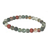 Heliotrop / Bloodstone matný náramek elastický přírodní kámen, kulička 6 mm / 16 -17 cm, vynikající čistič krve