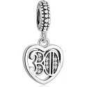 Charm 30 let lásky, přívěsek srdce na náramek výročí