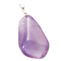 Ametyst Brazílie Troml přívěsek, přírodní kámen, S cca 2,5 cm, 1 kus, kámen králů a biskupů