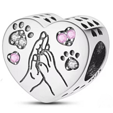 Charm Nejlepší přítel člověka, korálek na náramek láska