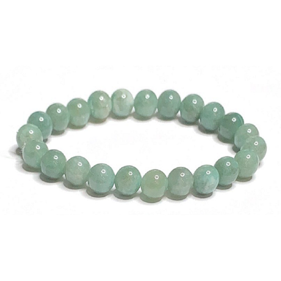 Smaragd Africký náramek elastický přírodní kámen, kulička 6- 6,8 mm / 16 - 17 cm, královský kámen