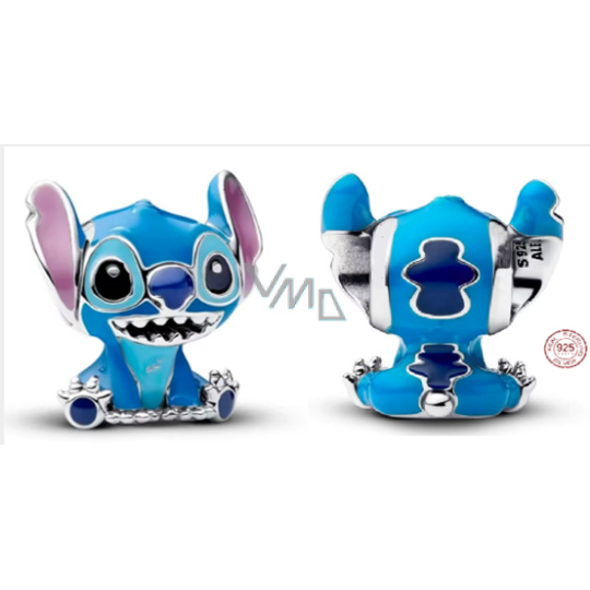 Charm Sterlingové stříbro 925 Disney Lilo a Stitch, korálek na náramek film Charm Sterlingové stříbro 925 Disney Lilo a Stitch, korálek na náramek film