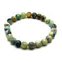 Hackmanit náramek elastický přírodní kámen, kulička 7,5 - 8 mm /16 - 17 cm, kámen vnitřní transformace
