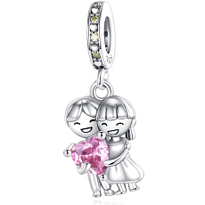 Charm Láska - my jsme zamilovaní, přívěsek na náramek Charm Láska - my jsme zamilovaní, přívěsek na náramek
