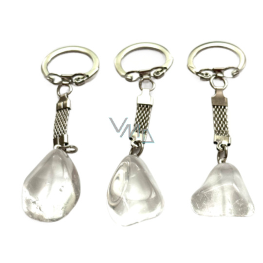 Křišťál Troml přívěsek klíčenka přírodní kámen,1 kus,  kámen kamenů