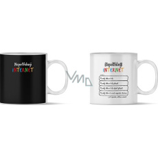 Albi Měnící hrnek Nepotřebuji internet 310 ml Albi Měnící hrnek Nepotřebuji internet 310 ml