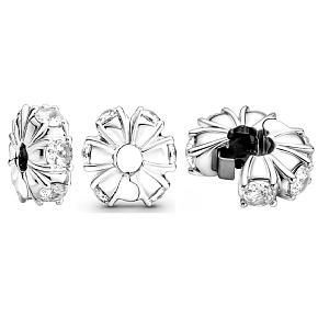 Charm Světlo klipu stopper, klipový korálek na náramek, symbol