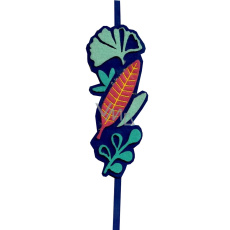 Albi Textilní záložka List ginko 18,5 cm Albi Textilní záložka List ginko 18,5 cm