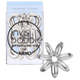 Invisibobble Nano Crystal Clear Gumička do vlasů průhledná spirálová 3 kusy