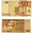 Talisman Złota plastikowa banknot 50 EUR