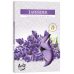 Bispol Aura Lavender - Levandule vonné čajové svíčky 6 kusů