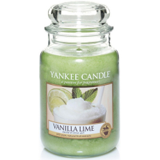 Yankee Candle Vanilla Lime - Vanilka s limetkou vonná svíčka Classic velká sklo 623 g