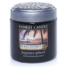 Yankee Candle Black Coconut - Černý kokos Spheres voňavé perly neutralizují pachy a osvěží malé prostory 170 g