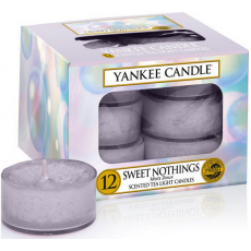 Yankee Candle Sweet Nothings - Sladké nic vonná čajová svíčka 12 x 9,8 g