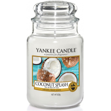 Yankee Candle Coconut Splash - Kokosové osvěžení vonná svíčka Classic velká sklo 623 g