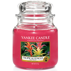 Yankee Candle Tropical Jungle - Tropická džungle vonná svíčka Classic střední sklo 411 g