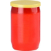 Hřbitovní olejová svíčka červená žluté víčko 29 hodin 100 g