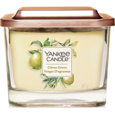 Yankee Candle Citrus Grove - Citrusový háj sojová vonná svíčka Elevation střední sklo 3 knoty 347 g