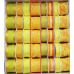 Ditipo Stuha látková s drátkem žlutá s květy 2 m x 40 mm