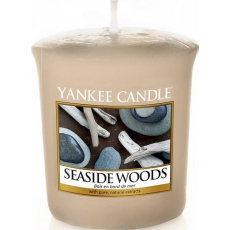 Yankee Candle Seaside Woods - Přímořské dřeva vonná svíčka votivní 49 g