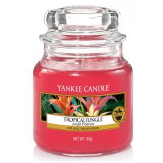 Yankee Candle Tropical Jungle - Tropická džungle vonná svíčka Classic malá sklo 104 g
