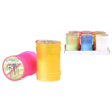 Citronella Repelentní vonná svíčka proti komárům, v plastu, barevný mix 60 x 95 mm 1 kus